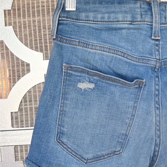 Denim Blue Women's Distressed Shorts - Picture 8 of 8